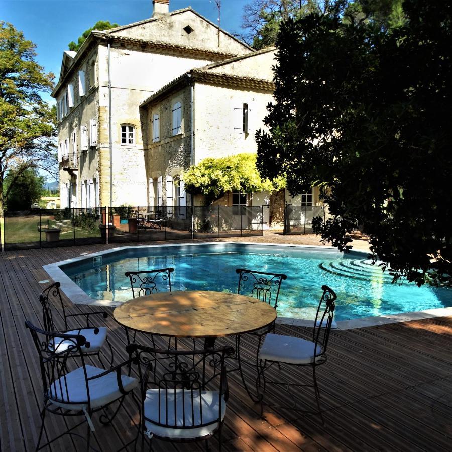 Chateau Montplaisir Charming B&B In Provence Valréas Eksteriør billede